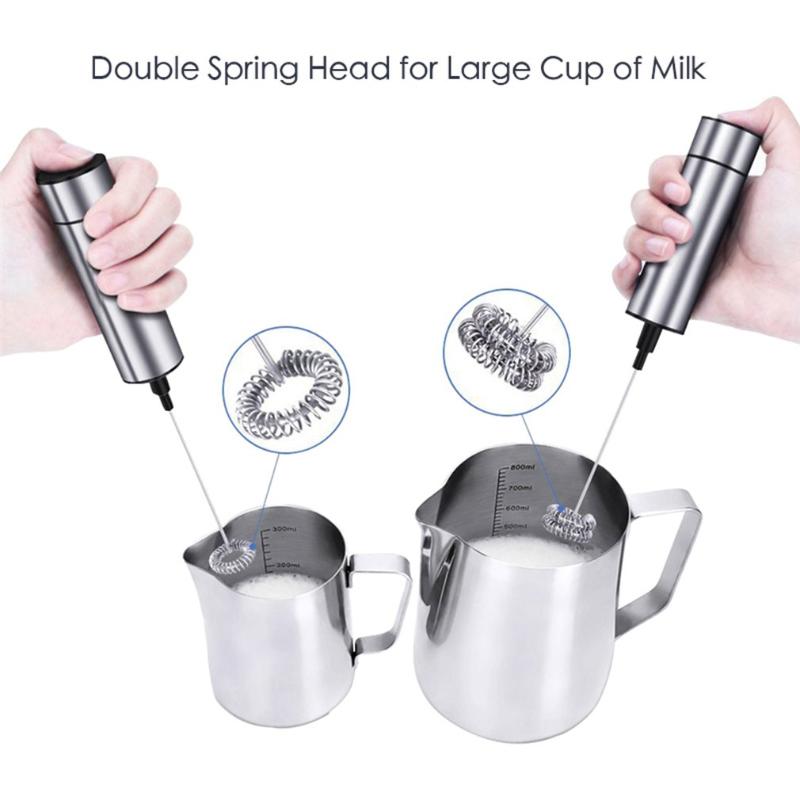Electric Milk Frother Whisk Hand Milk Foamer Kitchen Mixer For Coffee Cappuccino Egg Beater Drinks Blender With Stand
Electric Milk Frother Whisk Hand Milk Foamer Kitchen Mixer For Coffee Cappuccino Egg Beater Drinks Blender With Stand