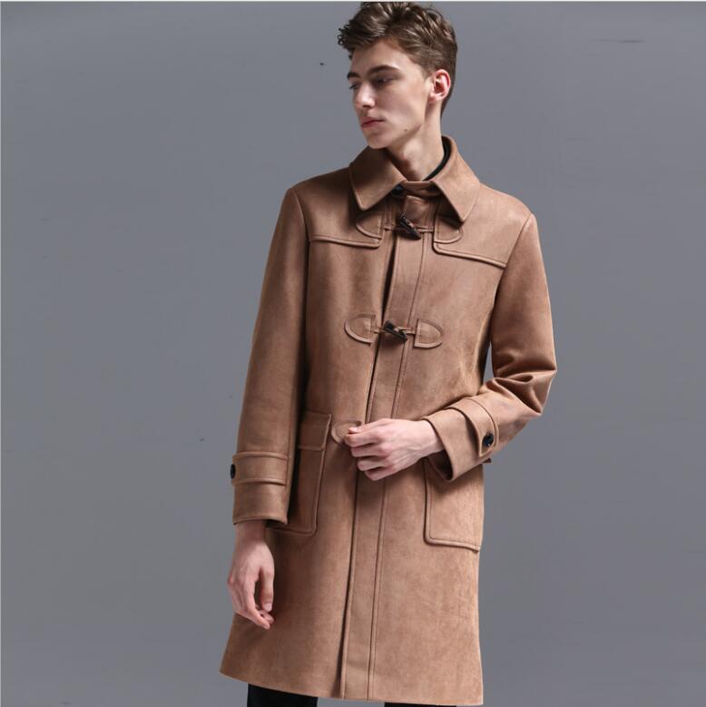 Young man Overcoat Japanese Korean Fashions Long Coat 2020 New Suede Trench Coat Autumn Winter deer suede Long Jacket, Black
Young man Overcoat Japanese Korean Fashions Long Coat 2020 New Suede Trench Coat Autumn Winter deer suede Long Jacket, Black