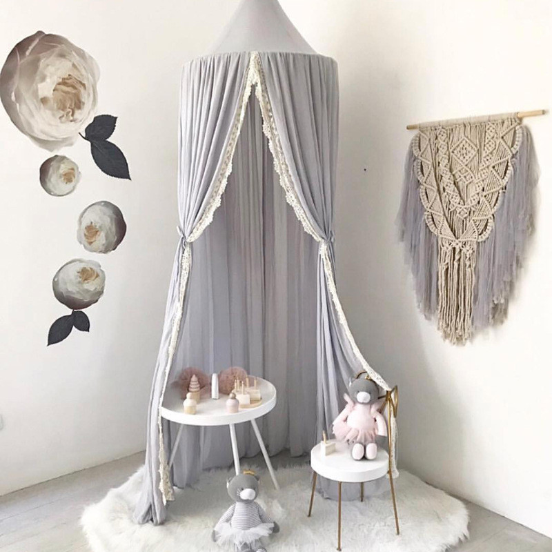 Mosquito Net Kids Princess Canopy Bed Curtain Room Decoration Baby Round Tent Curtains Children Crib Netting
Mosquito Net Kids Princess Canopy Bed Curtain Room Decoration Baby Round Tent Curtains Children Crib Netting