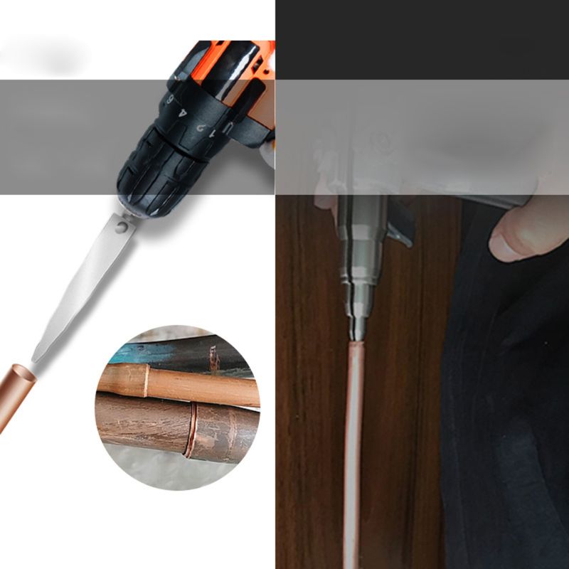 Copper Pipe Swaging Tool Cross Screwdriver Drill Bit Aluminum Tube Expander Accessory for Home
Copper Pipe Swaging Tool Cross Screwdriver Drill Bit Aluminum Tube Expander Accessory for Home