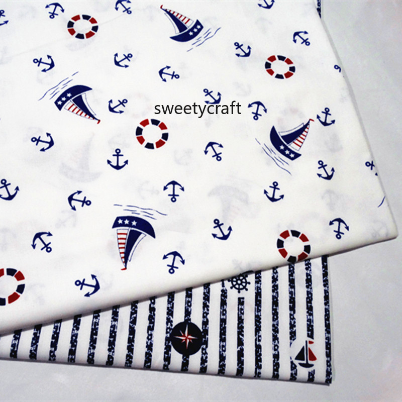 Boat Anchor Print Fabrics Handmade tela algodon DIY Sewing Patchwork Baby Dress Bed Needlework Cloth Tissue Cotton Twill Fabrics
Boat Anchor Print Fabrics Handmade tela algodon DIY Sewing Patchwork Baby Dress Bed Needlework Cloth Tissue Cotton Twill Fabrics