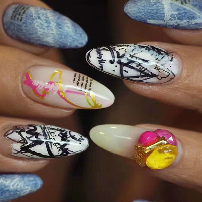 New Fashion 1Sheets 3D Water Decals Nail Art Stickers DIY colorful leaves letter Nails Sticker Decorations Manicure Z0131
New Fashion 1Sheets 3D Water Decals Nail Art Stickers DIY colorful leaves letter Nails Sticker Decorations Manicure Z0131