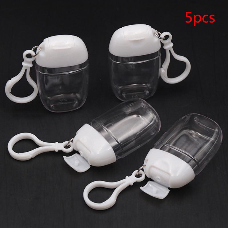 Storage Bottles & Jars 5Pcs 30ml Empty Hand Sanitizer Travel Small Size Holder Hook Reusable Portable
Storage Bottles & Jars 5Pcs 30ml Empty Hand Sanitizer Travel Small Size Holder Hook Reusable Portable