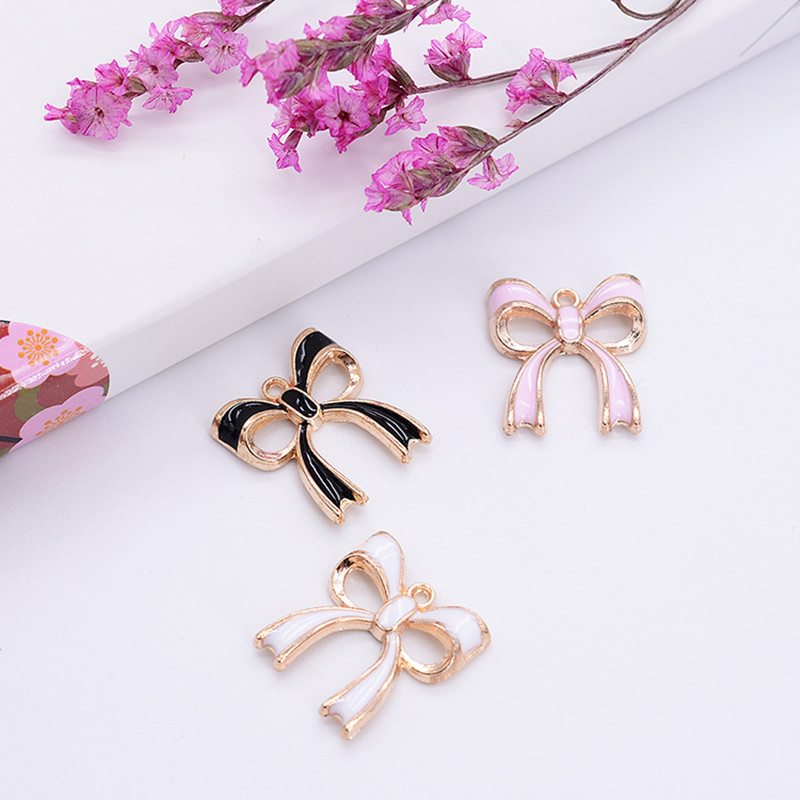 MRHUANG 10pcs/pack 18*20mm Bow Enamel Charms Pendant Oil Drop Floating Charms fit DIY Bracelet Jewelry Accessory
MRHUANG 10pcs/pack 18*20mm Bow Enamel Charms Pendant Oil Drop Floating Charms fit DIY Bracelet Jewelry Accessory