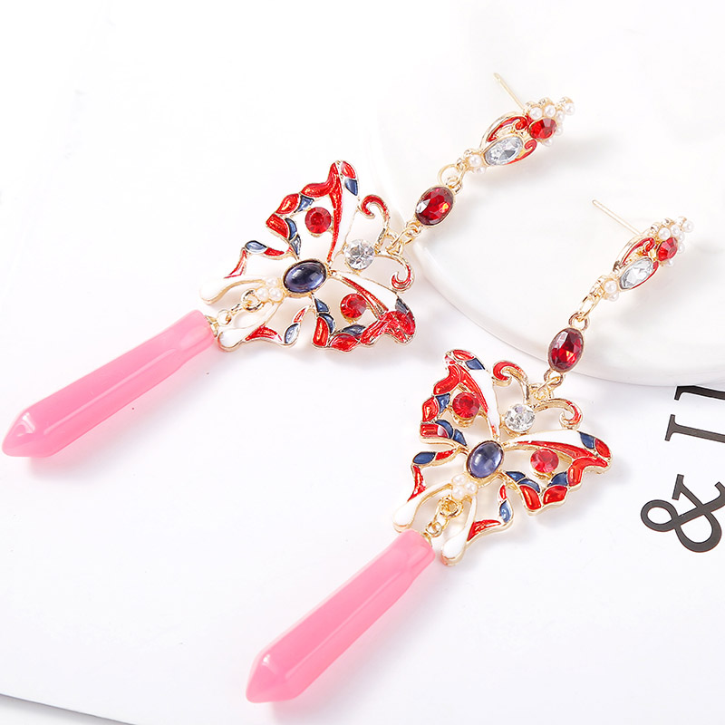 Fashion Red Enamel Butterfly Drop Earrings For Women Trendy Pink Acrylic Big Dangle Earring Female Party Statement Jewelry Gifts
Fashion Red Enamel Butterfly Drop Earrings For Women Trendy Pink Acrylic Big Dangle Earring Female Party Statement Jewelry Gifts