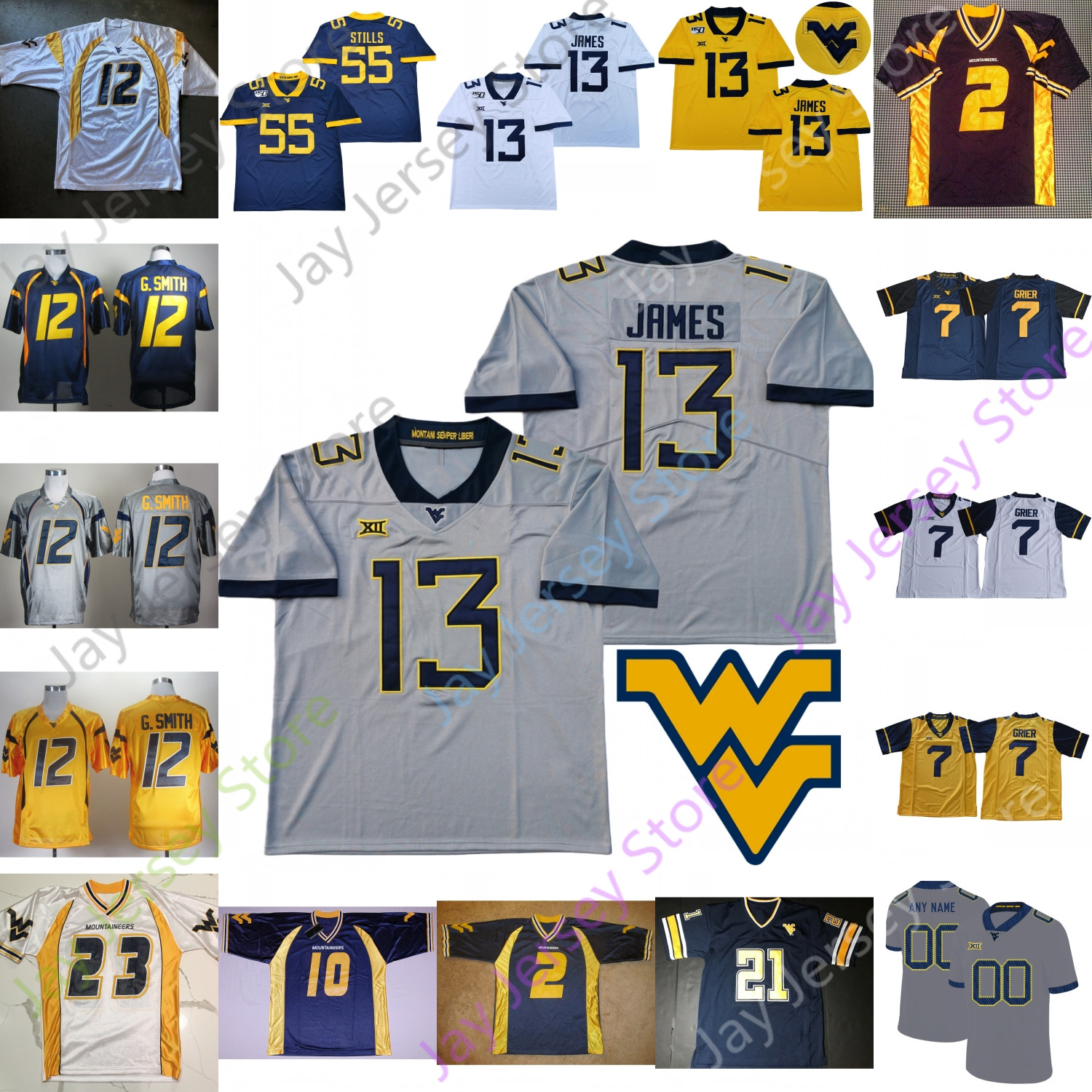 West Virginia Mountaineers WVU Football Jersey College Pat McAfee Jarret Doege Alec Sinkfield Tony Mathis Jr. Bryce Ford-Wheaton Reese Smith Simmons, Black;red
West Virginia Mountaineers WVU Football Jersey College Pat McAfee Jarret Doege Alec Sinkfield Tony Mathis Jr. Bryce Ford-Wheaton Reese Smith Simmons, Black;red