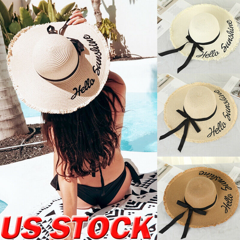 2020 Women Straw Visor Large Floppy Straw Hat Summer Sun Beach Ladies Foldable Roll Up Wide Brim Beach Hat Cap Accessories, Green
2020 Women Straw Visor Large Floppy Straw Hat Summer Sun Beach Ladies Foldable Roll Up Wide Brim Beach Hat Cap Accessories, Green