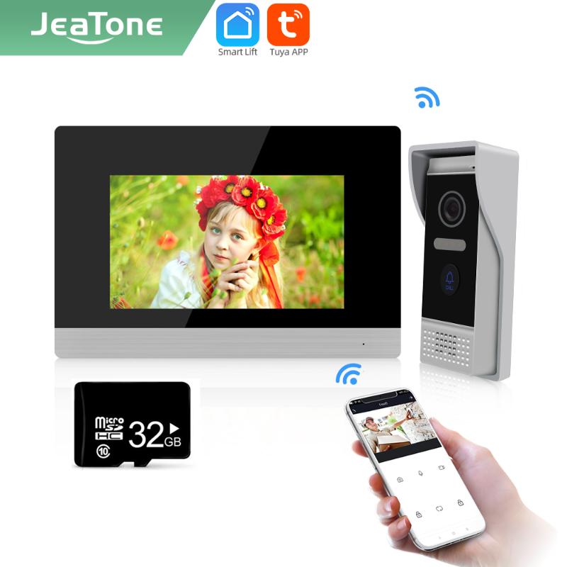 Jeatone Tuya smart 7 inch IP WIFI indoor Monitor intercom for home record snapshot/video Only monitor AHD/720P 32G 87711
Jeatone Tuya smart 7 inch IP WIFI indoor Monitor intercom for home record snapshot/video Only monitor AHD/720P 32G 87711