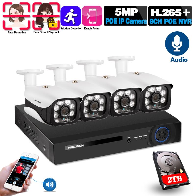 H.265 8CH 5MP CCTV Camera System Wireless POE NVR Kit Outdoor Waterproof 5MP Audio POE IP Camera Security Surveillance System
H.265 8CH 5MP CCTV Camera System Wireless POE NVR Kit Outdoor Waterproof 5MP Audio POE IP Camera Security Surveillance System