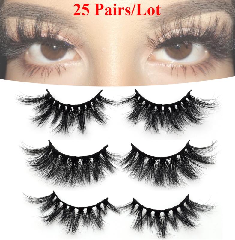 25Pairs/Lot Visofree Mink Lashes 3D Mink Eyelashes Cruelty free Lashes Handmade Reusable Natural Eyelashes Makeup False
25Pairs/Lot Visofree Mink Lashes 3D Mink Eyelashes Cruelty free Lashes Handmade Reusable Natural Eyelashes Makeup False