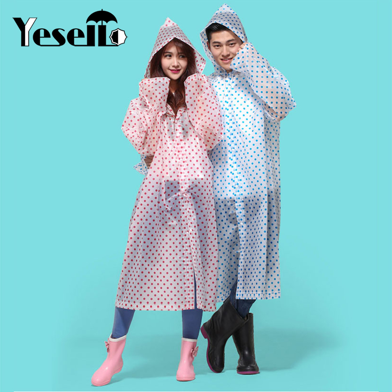 Yesello Durable Raincoat Portable Rain Cape Poncho With Hat Hood for Women Outdoor Travel
Yesello Durable Raincoat Portable Rain Cape Poncho With Hat Hood for Women Outdoor Travel