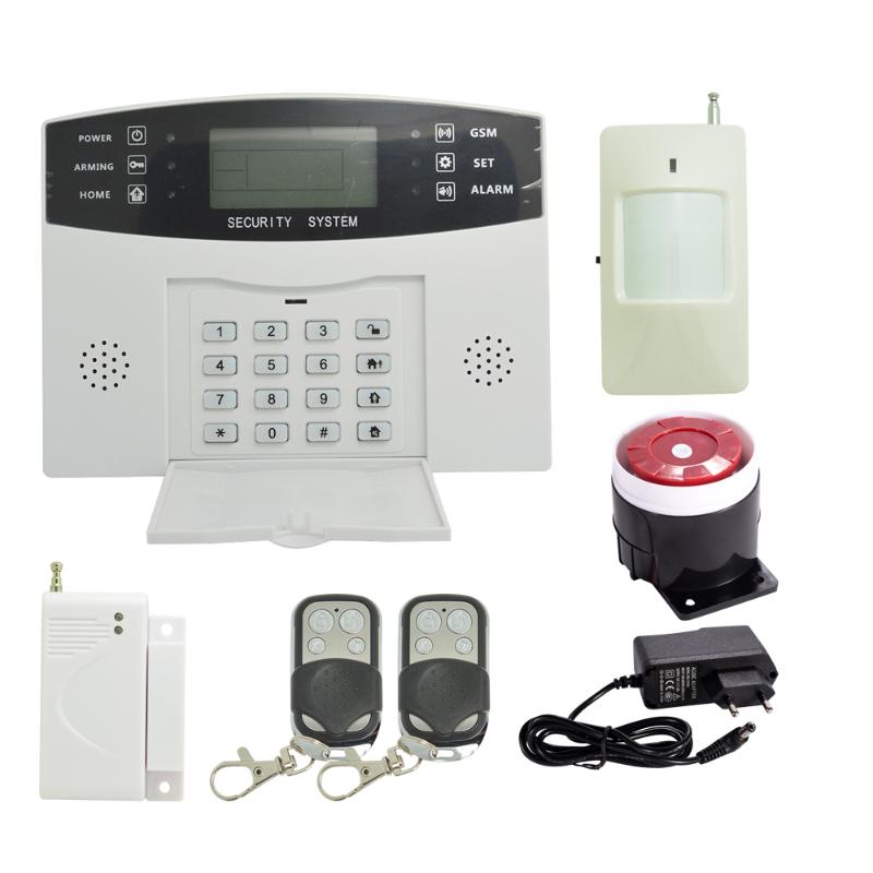 433MHz Wireless Home Security Alarm System PIR Motion Sensor Door contact LCD Panel GSM Alarm system Indoor Siren
433MHz Wireless Home Security Alarm System PIR Motion Sensor Door contact LCD Panel GSM Alarm system Indoor Siren
