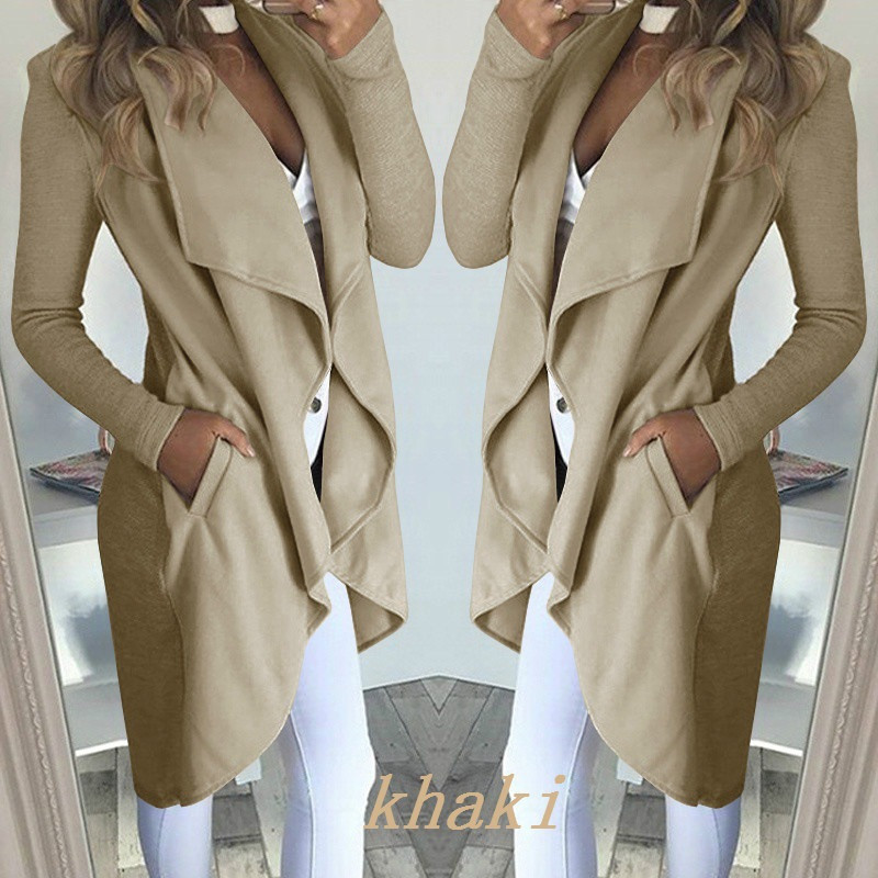Waterfall Coat Jacket Women Autumn Winter Warm Long Outwear Open Stitch Ladies Cardigan Overcoat Jumper Jalcket Plus Size, Gray
Waterfall Coat Jacket Women Autumn Winter Warm Long Outwear Open Stitch Ladies Cardigan Overcoat Jumper Jalcket Plus Size, Gray
