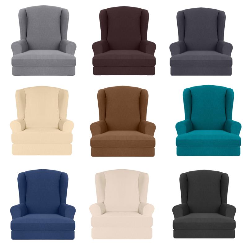 New Sloping Arm King Back Chair Cover Elastic Armchair Wingback Wing Sofa Back Chair Cover Stretch Protector SlipCover Protector
New Sloping Arm King Back Chair Cover Elastic Armchair Wingback Wing Sofa Back Chair Cover Stretch Protector SlipCover Protector