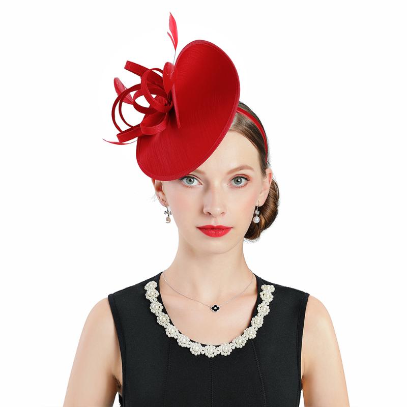 Women's Hat Red Fascinator Elegant Fedora Cap for Woman Party Wedding Hats Red Bow Lady Vintage Girl Hats, Red cap
Women's Hat Red Fascinator Elegant Fedora Cap for Woman Party Wedding Hats Red Bow Lady Vintage Girl Hats, Red cap