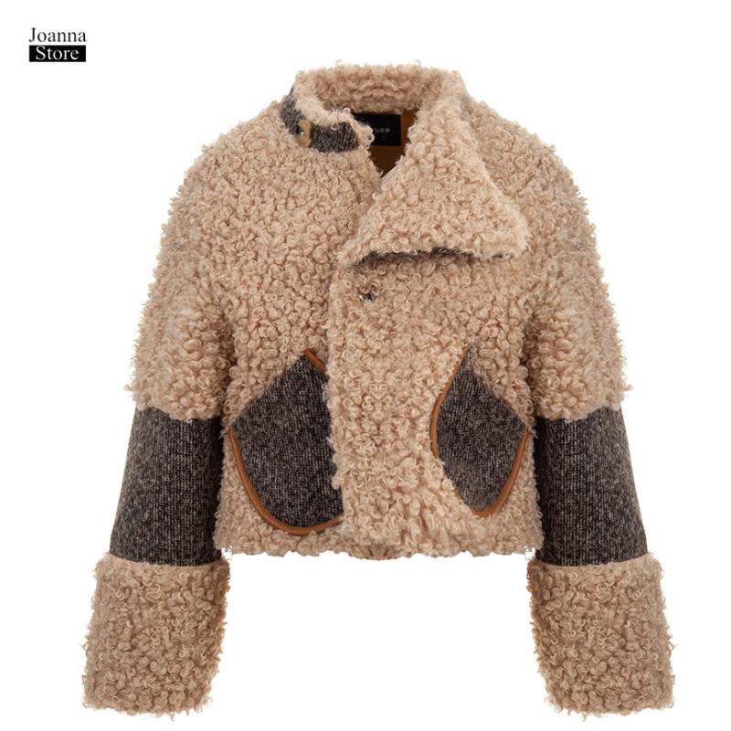 Faux Fur Jacket Winter Coat Women Teddy Furry Jackets Faux Leather Patchwork Fluffy Streetwear Vintage Elegant Coats Plus Size, One color
Faux Fur Jacket Winter Coat Women Teddy Furry Jackets Faux Leather Patchwork Fluffy Streetwear Vintage Elegant Coats Plus Size, One color
