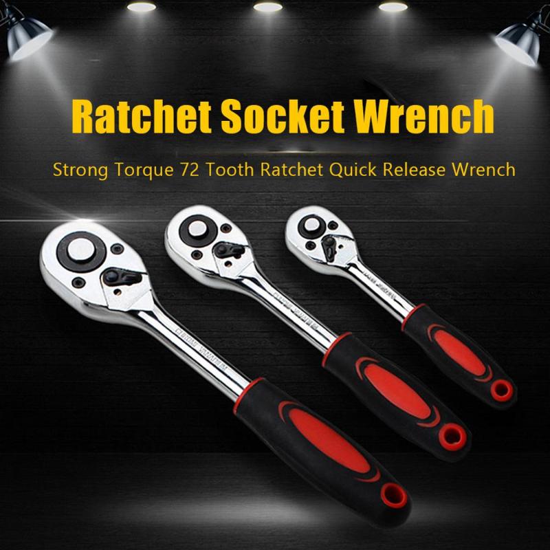 High Quality Tooth Drive Release Ratchet Socket Wrench Professional High Torque Ratchet Wrench for Socket Hand Repair Tools
High Quality Tooth Drive Release Ratchet Socket Wrench Professional High Torque Ratchet Wrench for Socket Hand Repair Tools