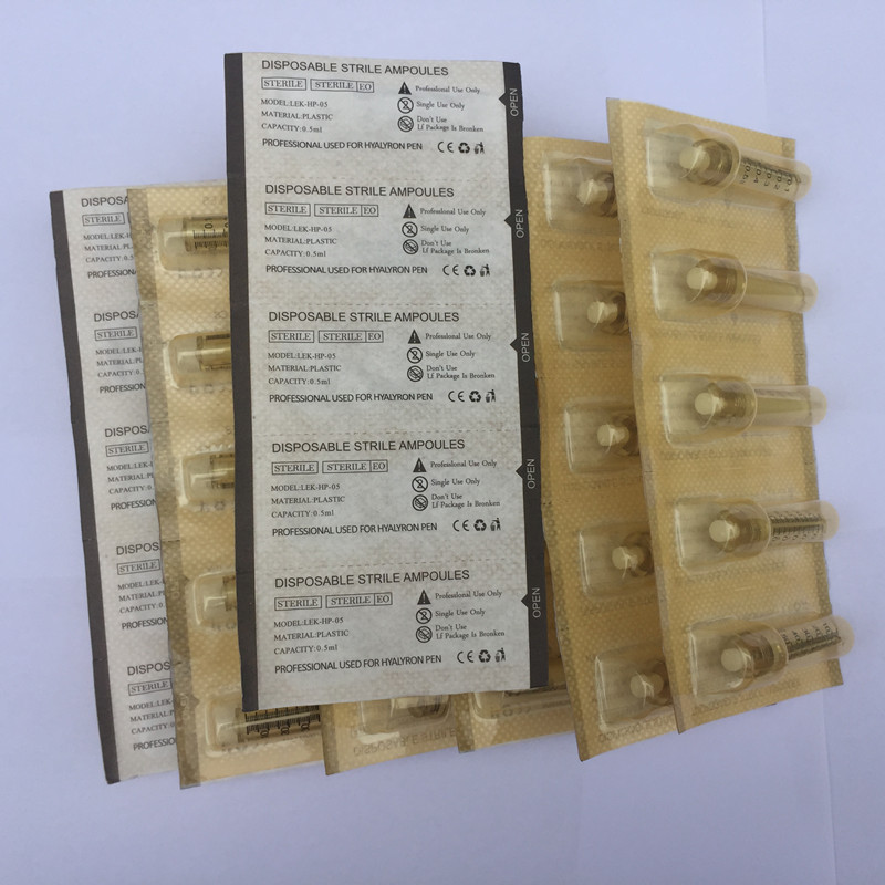 0.3ml 0.5ml Disposable Ampoule Head Adapters Non Needle for Hyaluron Pen Syringe Needle Nozzles
0.3ml 0.5ml Disposable Ampoule Head Adapters Non Needle for Hyaluron Pen Syringe Needle Nozzles