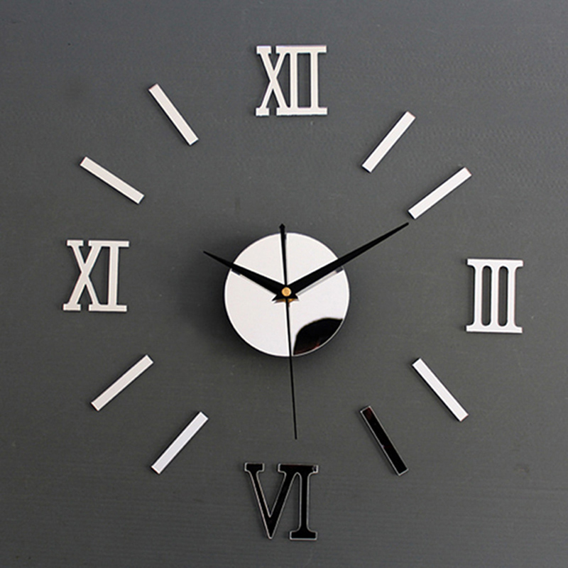3D Modern DIY Interior Roman Wall Clock Wall Clock 3D Sticker Home Mirror Effect Stickers #1
3D Modern DIY Interior Roman Wall Clock Wall Clock 3D Sticker Home Mirror Effect Stickers #1