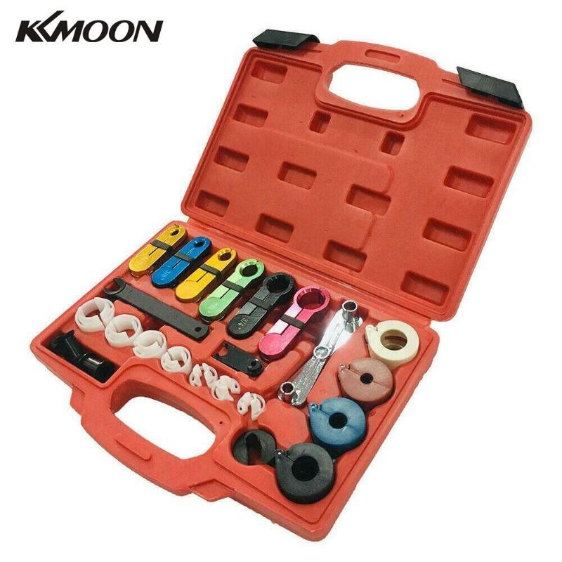 KKMOON 22Pcs Professional Fuel Air Conditioning A C Transmission Line Disconnect Oil Cooler Tool Set
KKMOON 22Pcs Professional Fuel Air Conditioning A C Transmission Line Disconnect Oil Cooler Tool Set