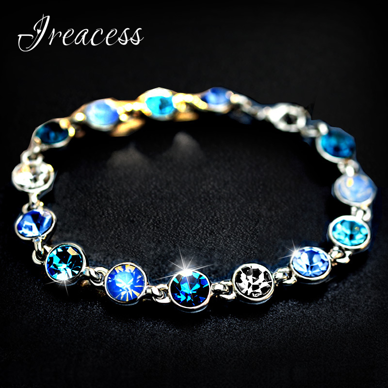New Party Jewelry Adjustable Bracelet For Women Fashion Silver Color Jewelry Crystal Bracelet & Bangle Wristbands Band
New Party Jewelry Adjustable Bracelet For Women Fashion Silver Color Jewelry Crystal Bracelet & Bangle Wristbands Band