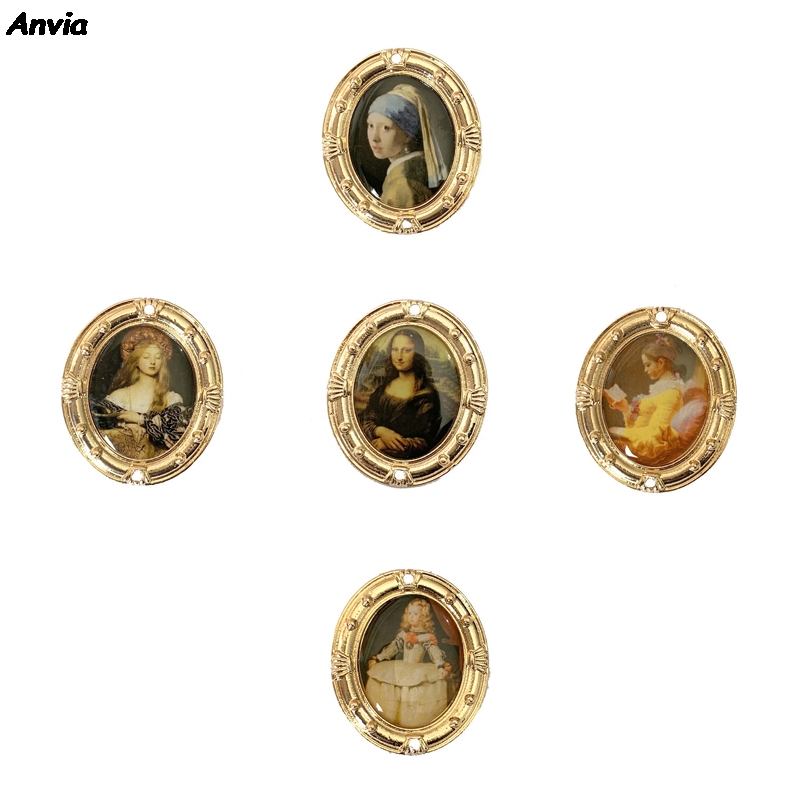 Factory Sale Vintage Brooch Pins For Women Art Mona Lisa Photo Portrait Metal Collar Badge Original Jewelry Fashion Accessories
Factory Sale Vintage Brooch Pins For Women Art Mona Lisa Photo Portrait Metal Collar Badge Original Jewelry Fashion Accessories