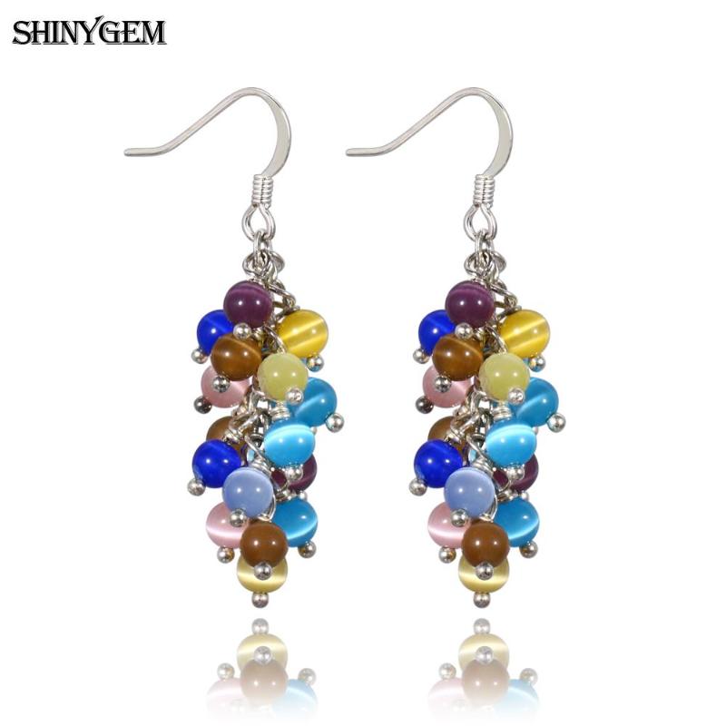 ShinyGem 20 Colors 4mm Cat Eye Stone Dangle Earrings Fashion Cute Grape Drop Earrings Lovely Long Gifts For Women 2020
ShinyGem 20 Colors 4mm Cat Eye Stone Dangle Earrings Fashion Cute Grape Drop Earrings Lovely Long Gifts For Women 2020