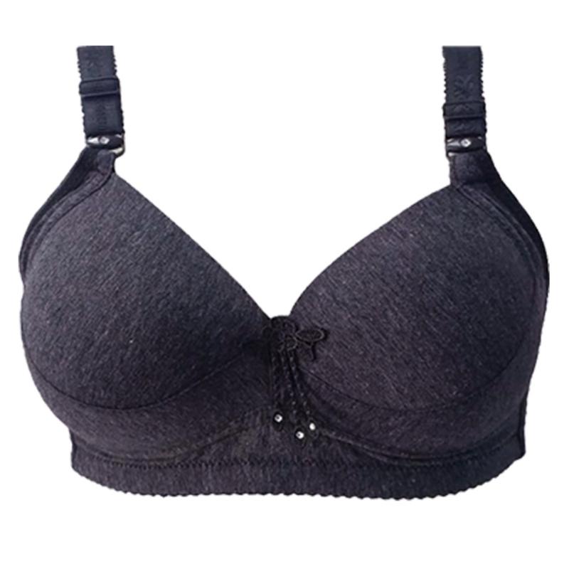 Womens Push Up Bra Wireless Ladies Lingerie Fat body Plus Size Bralette Crop Tops Underwear 36-46 A B C Cup, Purplish grey
Womens Push Up Bra Wireless Ladies Lingerie Fat body Plus Size Bralette Crop Tops Underwear 36-46 A B C Cup, Purplish grey