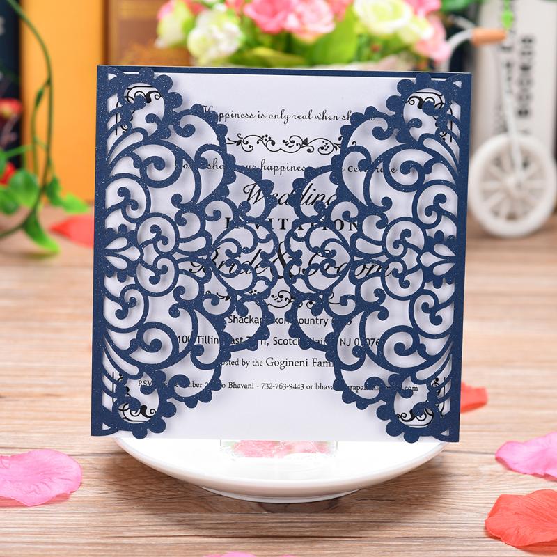 1 Piece Tri-folding Type wedding invitations with printable paper,laser cut delicate invitation car share wedding baby shower
1 Piece Tri-folding Type wedding invitations with printable paper,laser cut delicate invitation car share wedding baby shower