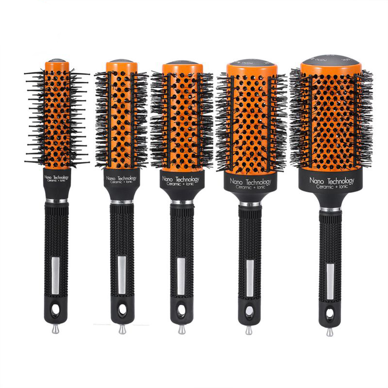 NEW Upgrade Round Hair Brush Comb Ceramic Ionic Anti-static Professional Hair Curling Brush Comb Massage Hairbrush Roller
NEW Upgrade Round Hair Brush Comb Ceramic Ionic Anti-static Professional Hair Curling Brush Comb Massage Hairbrush Roller