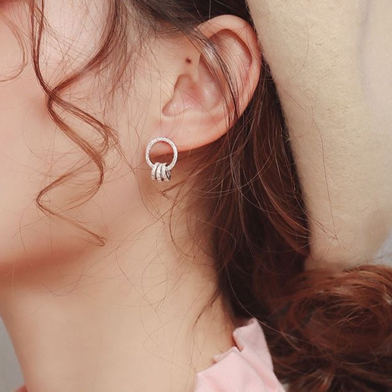 Zircon Dangle Earrings Korean Geometric Round Earrings Sweet Beauty Ear Jewelry for Girl Holiday Birthday Gifts 2020 Trendy
Zircon Dangle Earrings Korean Geometric Round Earrings Sweet Beauty Ear Jewelry for Girl Holiday Birthday Gifts 2020 Trendy