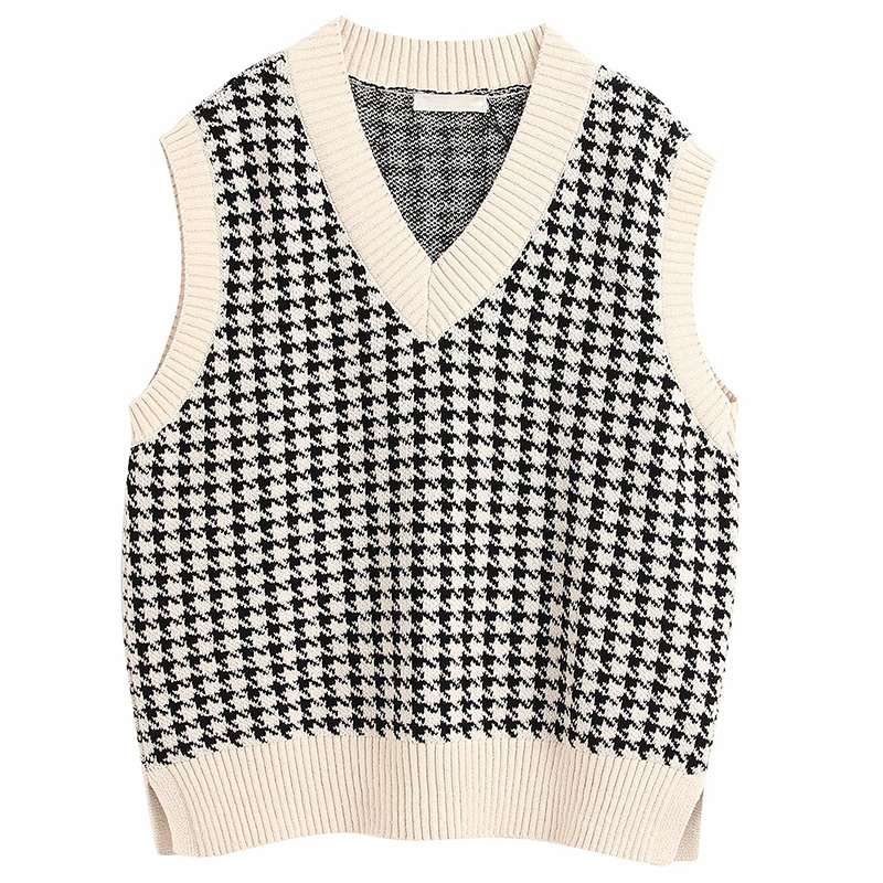 2020 Fashion Women Vest Sweater Knitted Sweater Loose Vintage Female Waistcoat V neck Sleeveless Tops Women Clothes S-L, White
2020 Fashion Women Vest Sweater Knitted Sweater Loose Vintage Female Waistcoat V neck Sleeveless Tops Women Clothes S-L, White