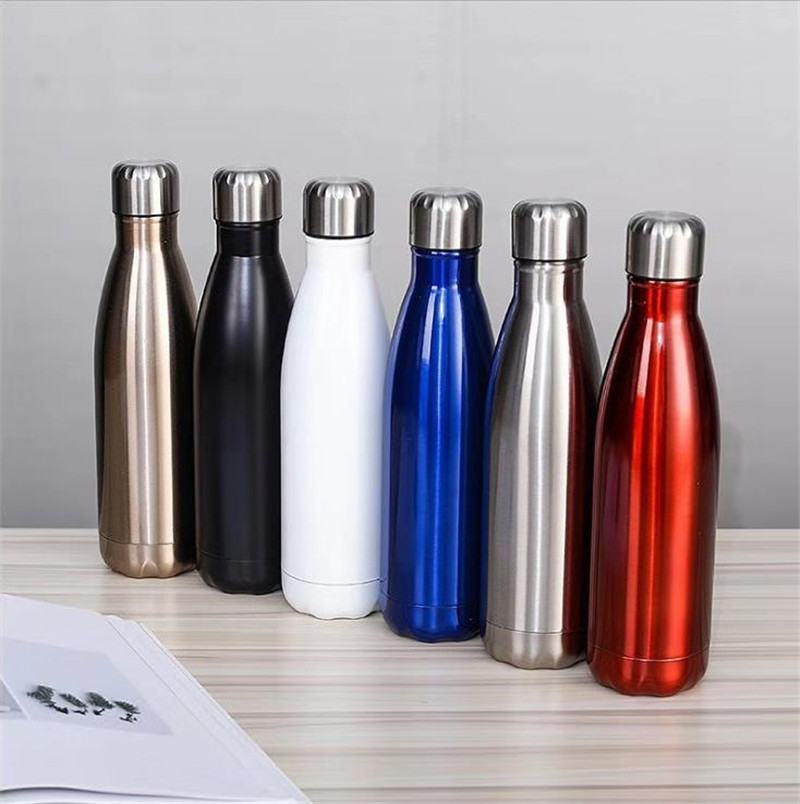 18 Styles 17oz Cola Bottle Stainless Steel Double Wall Vacuum Insulated Tumbler Outdoor Portable Sports Water Cup
18 Styles 17oz Cola Bottle Stainless Steel Double Wall Vacuum Insulated Tumbler Outdoor Portable Sports Water Cup