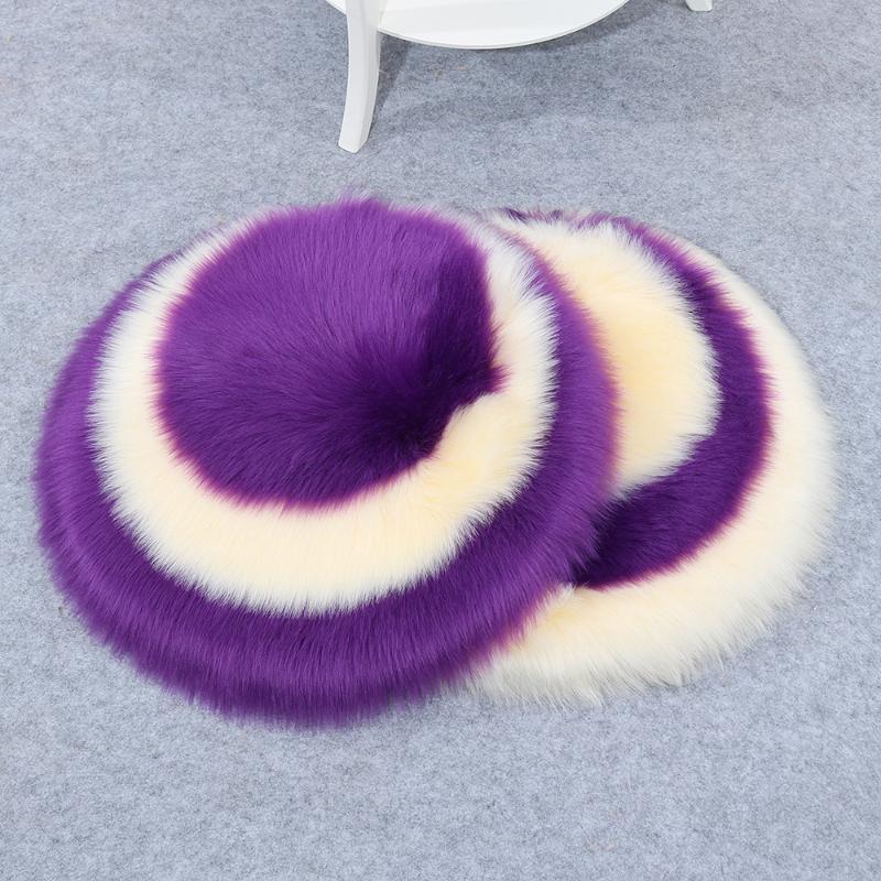 20 Kinds Imitate Wool purple cream 2 Colors Stitching Round Area Rug Carpets Home Living Room Bedroom Diameter 50cm alfombras, 19
20 Kinds Imitate Wool purple cream 2 Colors Stitching Round Area Rug Carpets Home Living Room Bedroom Diameter 50cm alfombras, 19