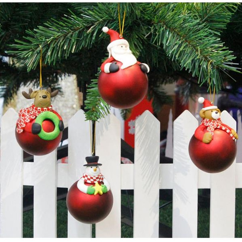 Christmas Ball Ornaments Stanta Claus Christmas Decorations for Home Hanging Drop Pendant DIY New Year Event Party Balls Hot
Christmas Ball Ornaments Stanta Claus Christmas Decorations for Home Hanging Drop Pendant DIY New Year Event Party Balls Hot
