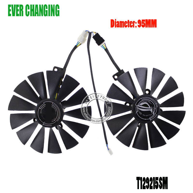 T129215SM DC12V 0.25AMP Graphics / Video Card Cooler Fan FOR ASUS CERBERUS GTX1070TI A8G GDDR5 Graphics Card Cooling Fan
T129215SM DC12V 0.25AMP Graphics / Video Card Cooler Fan FOR ASUS CERBERUS GTX1070TI A8G GDDR5 Graphics Card Cooling Fan