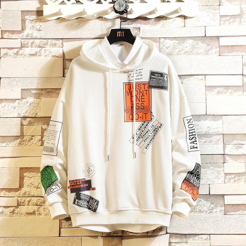 2020 Autumn Spring Patchwork White Black Hoodies MEN'S Sweatshirts Hip Hop Punk Streetwear Casual Pullover, W43 b
2020 Autumn Spring Patchwork White Black Hoodies MEN'S Sweatshirts Hip Hop Punk Streetwear Casual Pullover, W43 b
