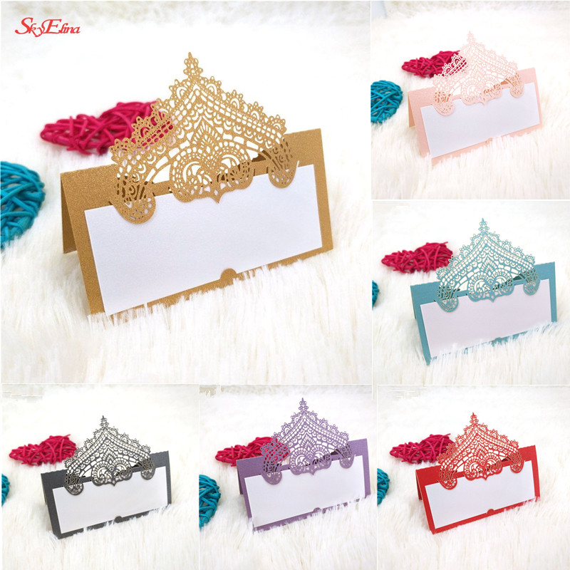 100/50/10pcs Laser Wedding Place Escort Card Vintage Wedding Bridal Shower Gift Greeting Card Kits Event Party Supplies Decor 6Z
100/50/10pcs Laser Wedding Place Escort Card Vintage Wedding Bridal Shower Gift Greeting Card Kits Event Party Supplies Decor 6Z