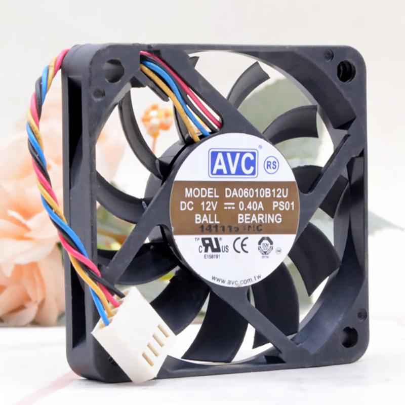 60mm pwm fan slim For AVC DA06010B12U 10mm thickness 6010 12V 0.40A 60 * 60 * 10MM ultra-thin air volume cooling fan
60mm pwm fan slim For AVC DA06010B12U 10mm thickness 6010 12V 0.40A 60 * 60 * 10MM ultra-thin air volume cooling fan