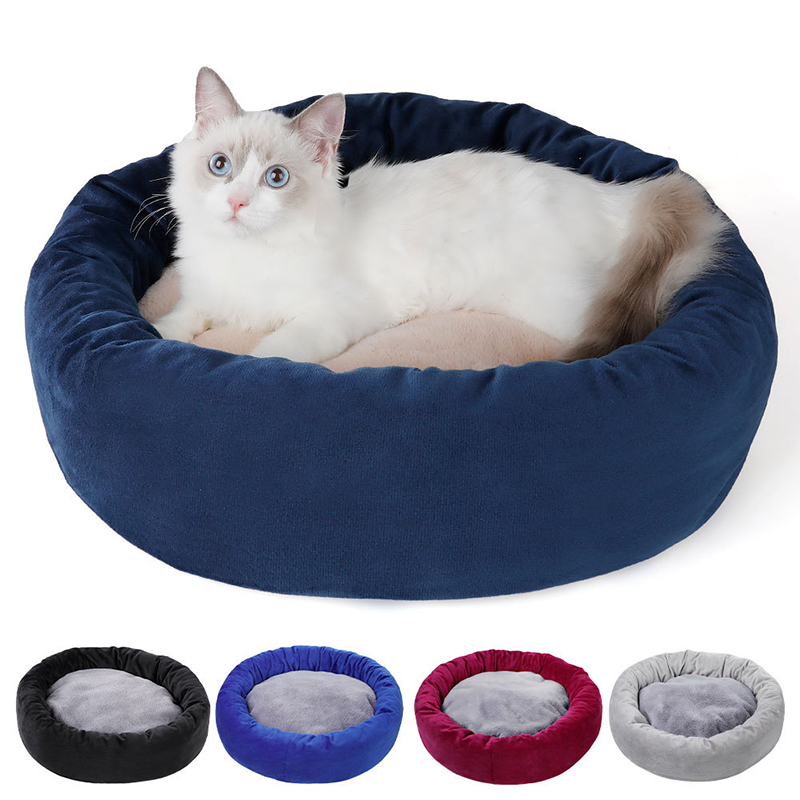 Round Plush Cat Bed House Cat Mat Winter Warm Sleeping Cats Nest Soft Plush Dog Basket Pet Cushion Portable Pets Supplies
Round Plush Cat Bed House Cat Mat Winter Warm Sleeping Cats Nest Soft Plush Dog Basket Pet Cushion Portable Pets Supplies