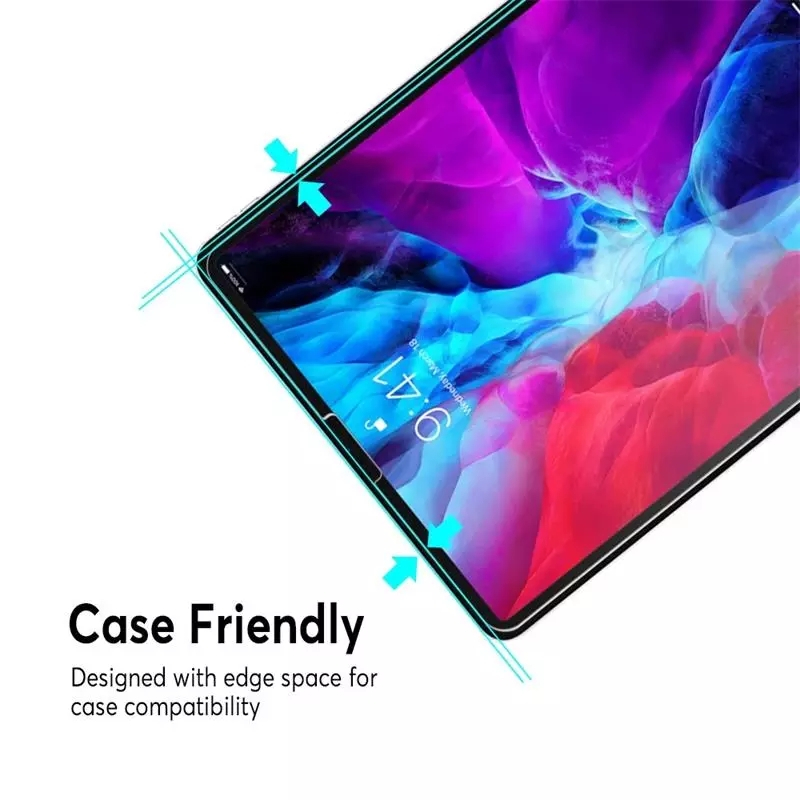 9H Tablet Tempered Glass Clear Screen Protector Film For IPad Pro 13 inch 2024 11 10 10.9 inch 10.2inch Air 6 Pro 9.7 12.9 Mini 6 8.3inch 5 3 2 With P