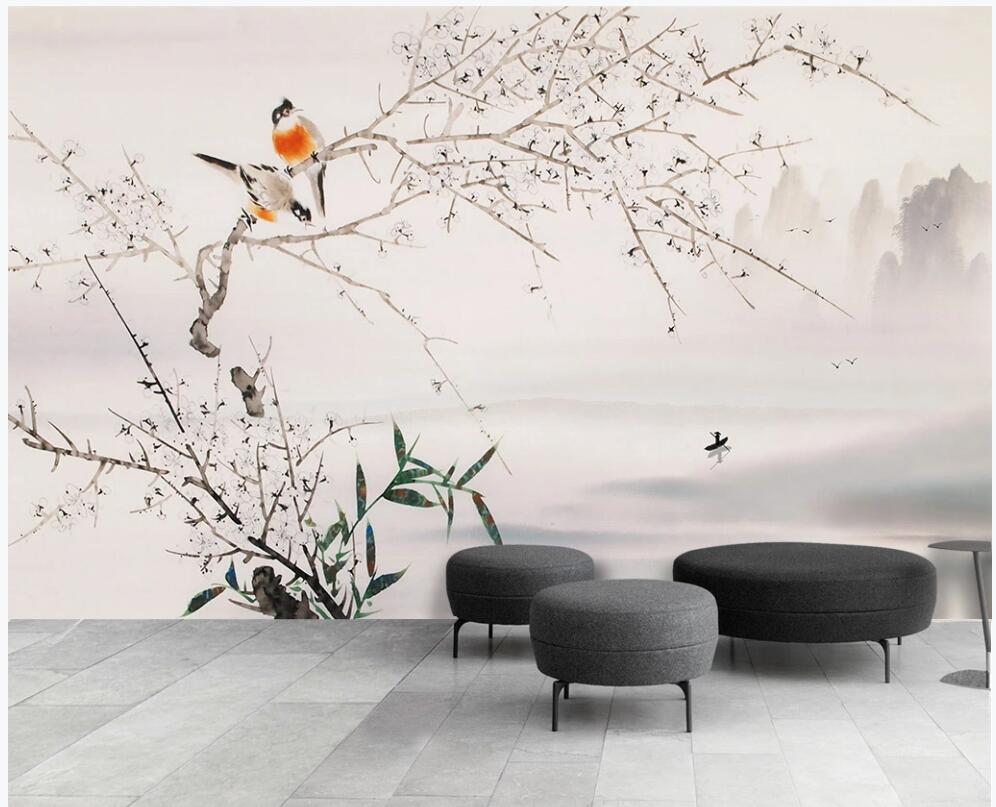 3d photo wallpaper custom mural Chinese style plum blossom bird home decor photo wallpaper for walls 3 d in the living room, Non-woven wallpaper
3d photo wallpaper custom mural Chinese style plum blossom bird home decor photo wallpaper for walls 3 d in the living room, Non-woven wallpaper