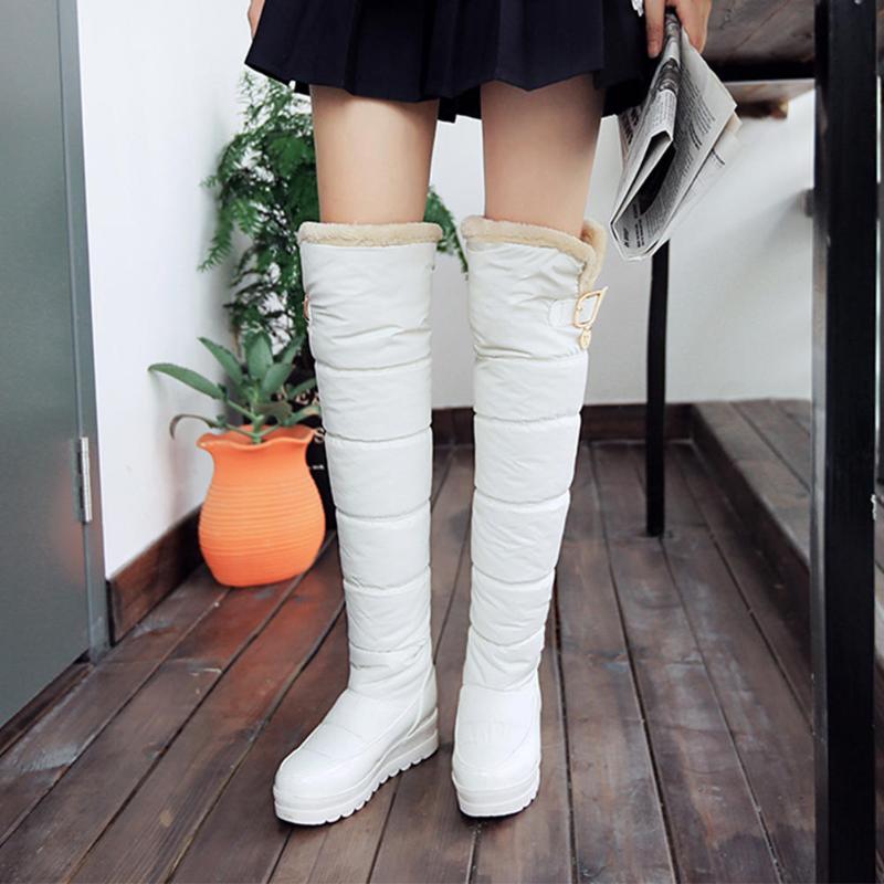 Lapolaka 2020 New Arrivals Non-Slip Comfortable Over The Knee Boots Woman Shoes Buckle Decorative Waterproof Warm Winter Boots, Black
Lapolaka 2020 New Arrivals Non-Slip Comfortable Over The Knee Boots Woman Shoes Buckle Decorative Waterproof Warm Winter Boots, Black