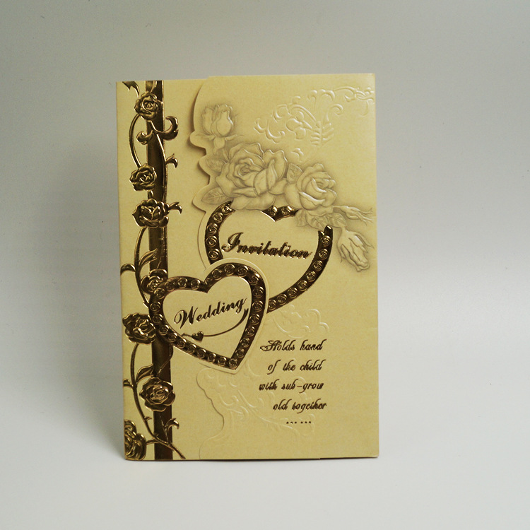 Heart-shaped wedding wedding greeting card European classical invitation letter Business invitation can be customized
Heart-shaped wedding wedding greeting card European classical invitation letter Business invitation can be customized