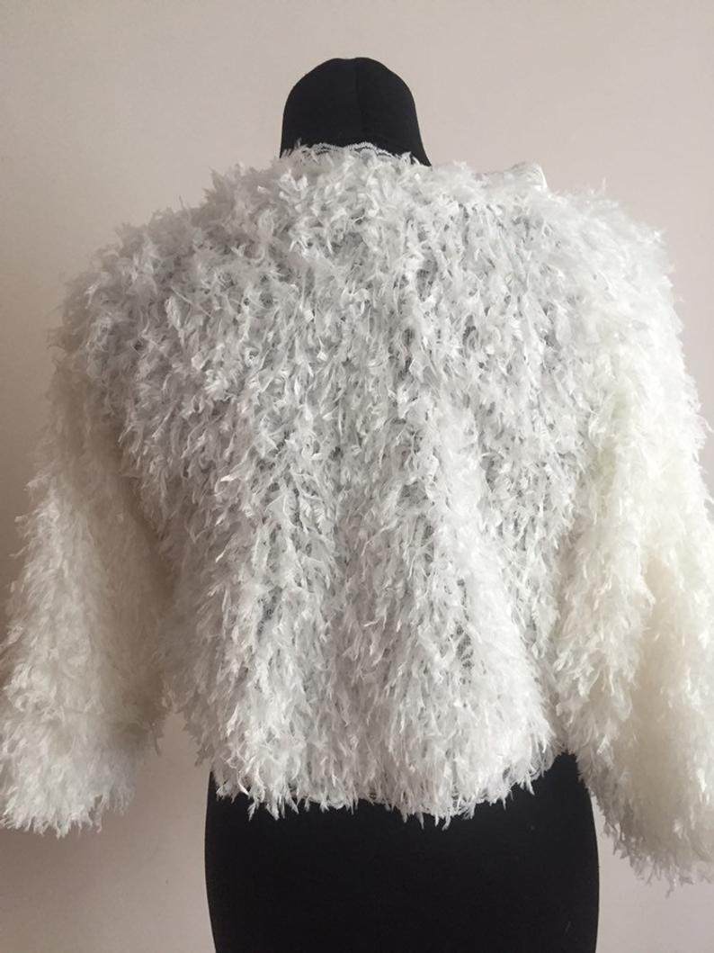 Winter Wedding Coat Bridal Manteau Faux Fur Custom Made Bridal Wraps & Jackets Special Party Banquet Wrap Wedding Bride Coats