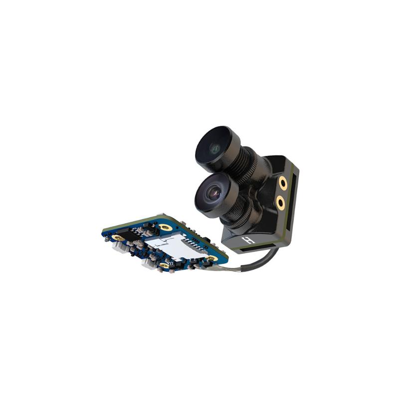RunCam Hybrid 4K FPV and HD Recording Camera with Dual Lens FOV 145° Single Board, QR Code Parameter Settings 18g Low Latency
RunCam Hybrid 4K FPV and HD Recording Camera with Dual Lens FOV 145° Single Board, QR Code Parameter Settings 18g Low Latency