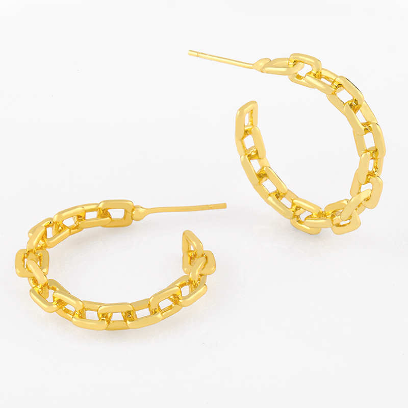 FLOLA Gold Curb Chain Hoop Earrings For Women Twisted Geometric Ear Rings Round Circle Earrings Statement Jewelry Gifts ersu72
FLOLA Gold Curb Chain Hoop Earrings For Women Twisted Geometric Ear Rings Round Circle Earrings Statement Jewelry Gifts ersu72