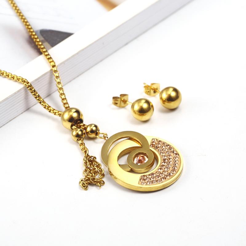 OUFEI Stainless Steel Jewelry Woman 2020 For Lovers Jewelry Sets Necklace Earrings set Accessories jewellery, As pic
OUFEI Stainless Steel Jewelry Woman 2020 For Lovers Jewelry Sets Necklace Earrings set Accessories jewellery, As pic