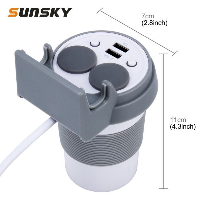 Dual Car Cigarette Lighter Socket Splitter Adapter LED Car Battery Voltage Display 3.1A Dual USB Fast Charge Phone Holder, As pic
Dual Car Cigarette Lighter Socket Splitter Adapter LED Car Battery Voltage Display 3.1A Dual USB Fast Charge Phone Holder, As pic