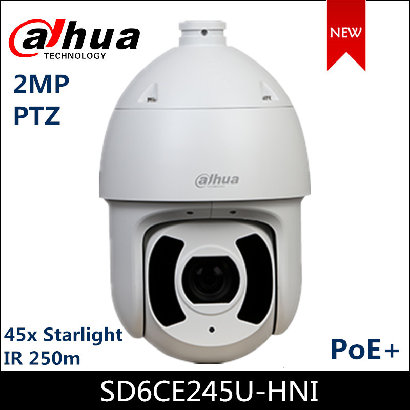IP Camera 2MP SD6CE245U-HNI 3.95mm~177.7mm 45x Starlight IR PTZ Network Camera Support PoE+ Security Camera
IP Camera 2MP SD6CE245U-HNI 3.95mm~177.7mm 45x Starlight IR PTZ Network Camera Support PoE+ Security Camera